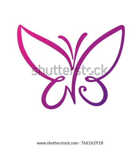 Butterfly Logo Template,vector Illustration