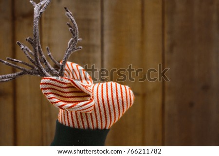Reindeer Christmas background
