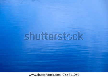 Calm sea water with background