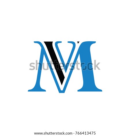 M V Logo Vector