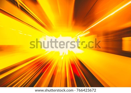 Abstract Motion speed light effect for background