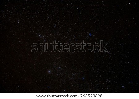 starry night view
