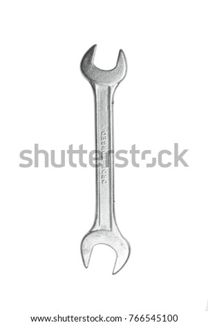 wrench isolated on white background 