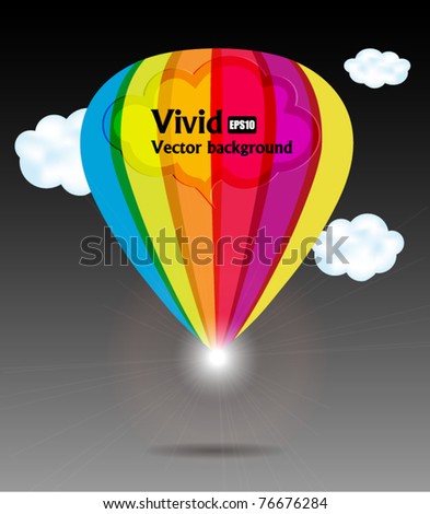 Vivid colorful background