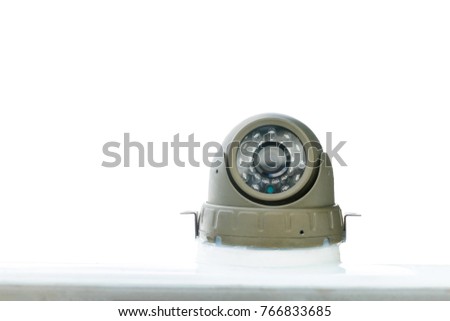 CCTV camera for car exterior
