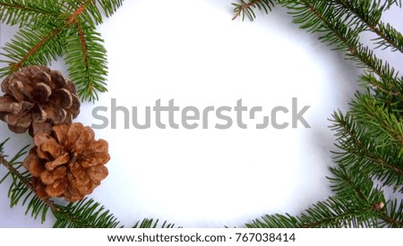 Christmas with tree, gift boxes and decoration for christmas on wooden table.Concept for Merry Christmas, New Year congratulation, card, flyer, banner.

