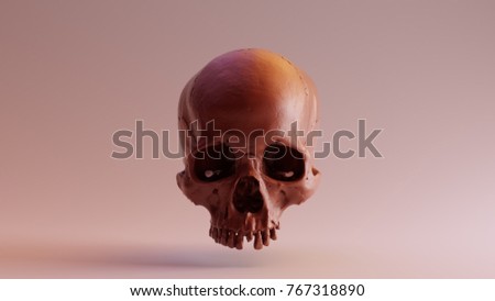 Chocolate Skull 3d illustration 3d rendering www.thingiverse.com/scsuvizlab/about - (CC Attribution)