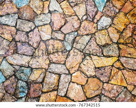 Stone color floor for background textured