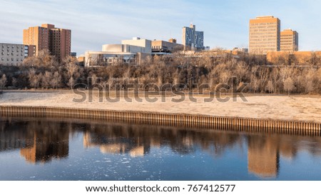 Buildings of the West Bank of the University of Minnesota in Minneapolis