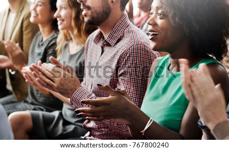 Business people are having a discussion Royalty-Free Stock Photo #767800240