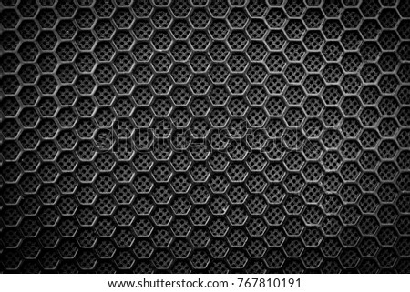 Hexagon abstract background Royalty-Free Stock Photo #767810191