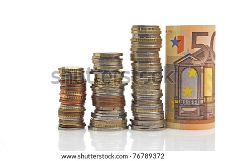 euro money and other coins