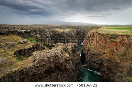 Canyon Kolugil - Iceland