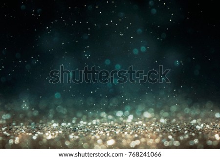 Blurred background with light bokeh
