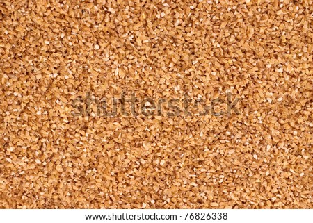 Fine-ground barley as texture