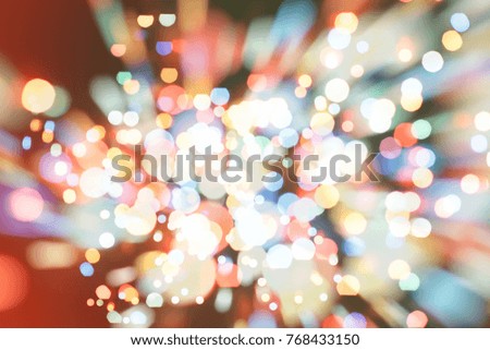 bulbs lights background:blur of Christmas wallpaper decorations concept.holiday festival backdrop:sparkle circle lit celebrations display.
