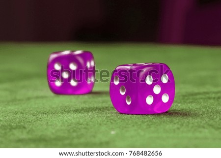 Dice, lottery, gambling and casino games