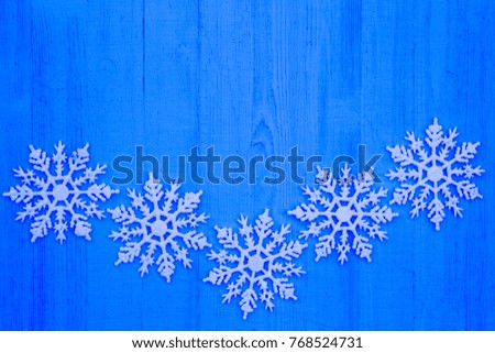 Let it Snow background concept for Winter and Christmas.