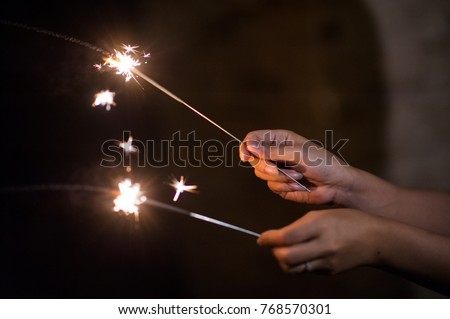 Sparkler Firework Shiny