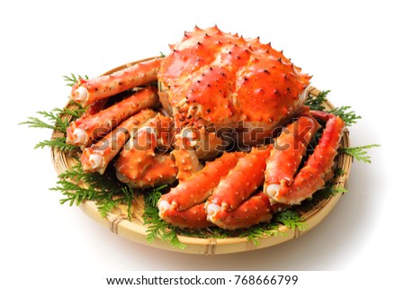 Red king crab Royalty-Free Stock Photo #768666799