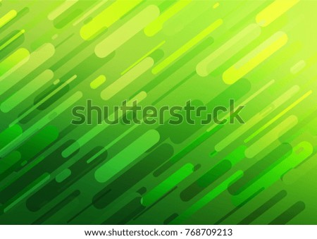 Light Green vector natural elegant template. Decorative shining illustration with doodles on abstract template. Hand painted design for web, leaflet, textile.