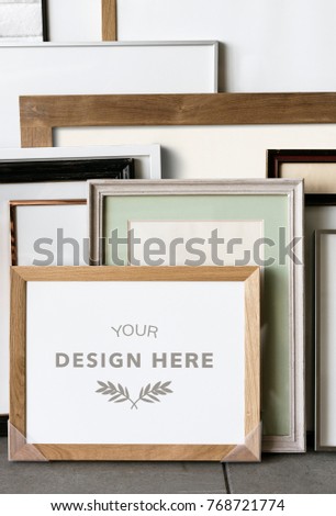 Design space photo frame
