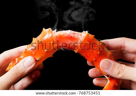 Red king crab Royalty-Free Stock Photo #768753451