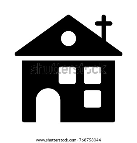 church Glyph icon