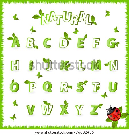 Green alphabet
