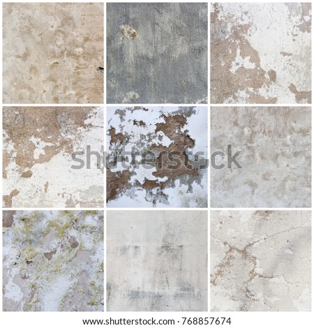 Big collection of old grunge textures backgrounds
