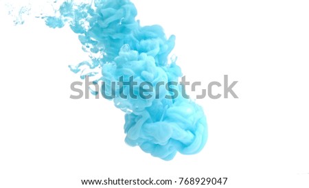 The Blue Ink In Water stock video features amazing footage of ink shooting into water filmed with a high speed camera. Use this clip for backgrounds, overlays or displacement maps requiring a unique