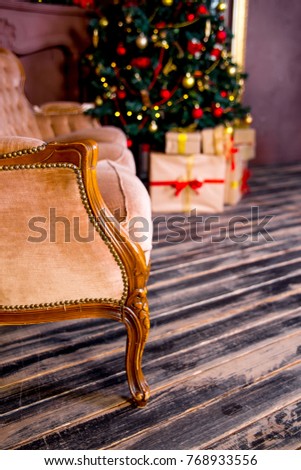 Beautiful christmas interior