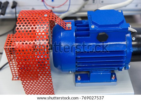 low-voltage electric motor Royalty-Free Stock Photo #769027537