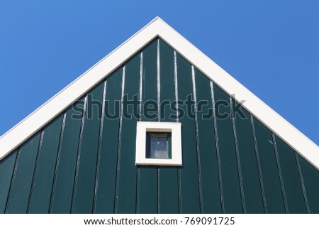 Green roof - Netherlands village building