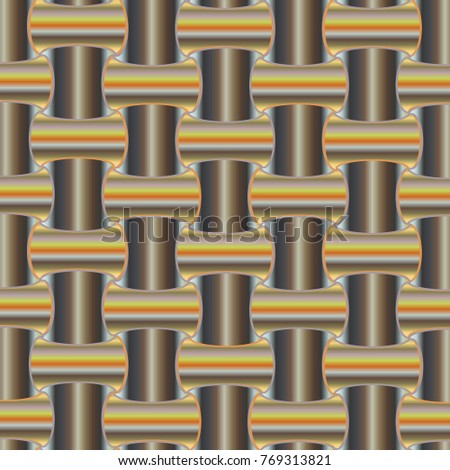 New multicolor abstract background with steel grid.