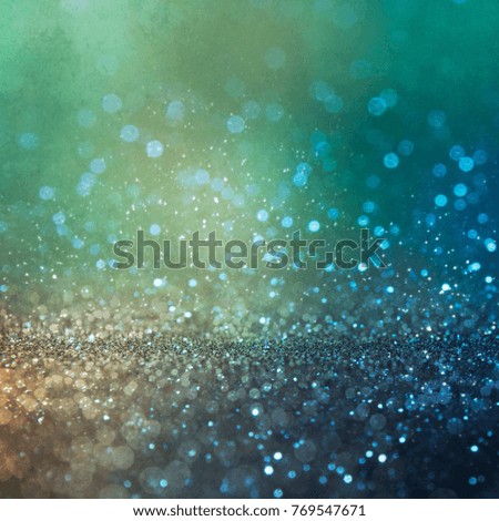 Abstract Light Bokeh Background. Winter holidays background.