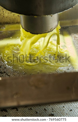 Olive oil making