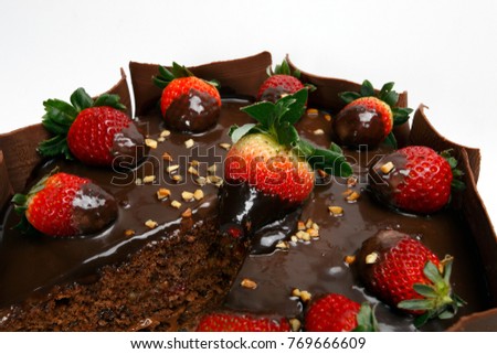 Delicious sweet cake
