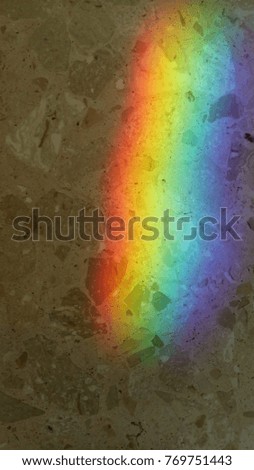 the range of colors of the rainbow