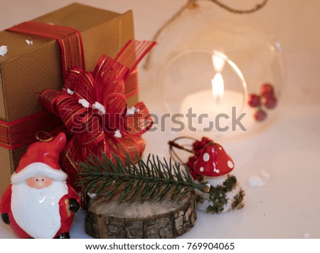 new year and gifts with christmas tree