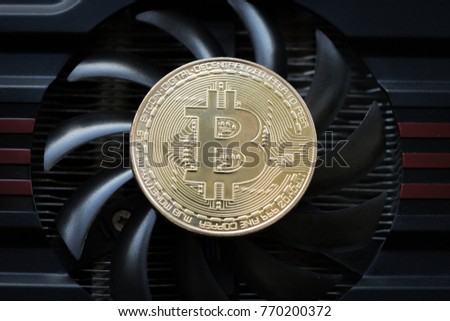 Bitcoin Mining Concept  