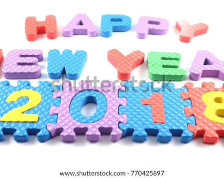 background text color happy new year