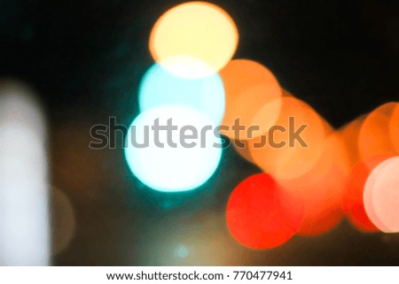 abstract background light Bokeh.