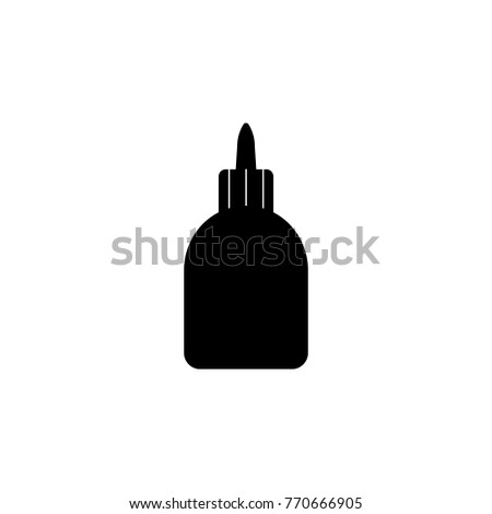 glue or machine oil icon. Office supplies Icon. Premium quality graphic design. Signs, outline symbols collection, simple icon for websites, web design, mobile app on white background