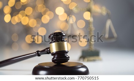 Law and Justice Concept