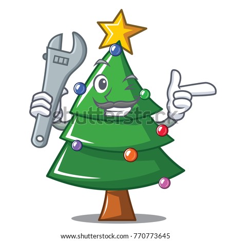 Christmas Christmas tree character cartoon