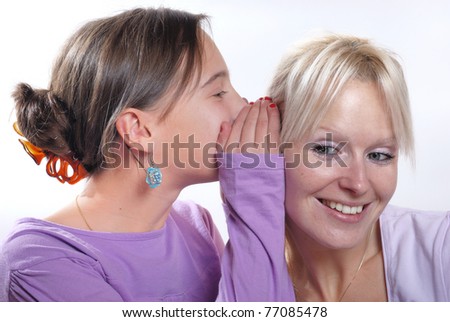 Complicity between mother and daughter