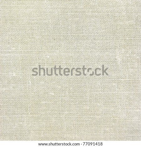 Natural vintage linen burlap textured fabric texture, old rustic canvas background in tan, beige, yellowish, grey Royalty-Free Stock Photo #77091418