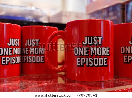Just one more episode 1 Royalty-Free Stock Photo #770990941