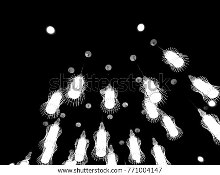 Abstract background , black and white, wall paper.